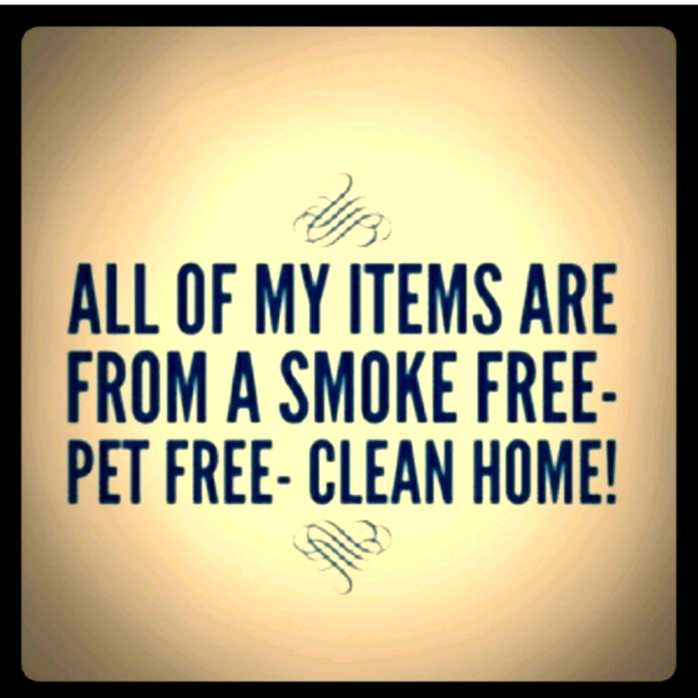 Smoke free and pet free home!